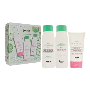 Juuce - Full Volume Shampoo, Conditioner & Solar Enz Trio Pack - Zilion