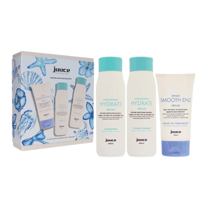 Juuce - Hyaluronic Hydrate Shampoo, Conditioner & Smooth Enz Trio Pack - Zilion