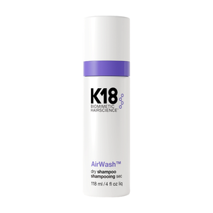 K18 - AirWash Dry Shampoo 118ml – front of pack