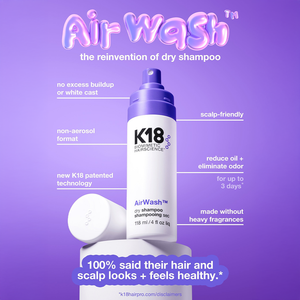 K18 - AirWash Dry Shampoo 118ml – product view 2