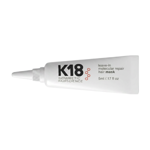 K18 - Leave-In Molecular Repair Mask Dose 5ml – front of pack