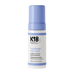 K18 - TripleBright Oxidation Defense Purple Shampoo 125ml – front of pack