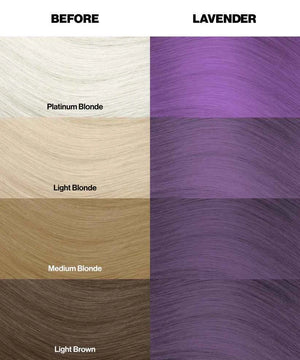 Crazy Color - Semi-Permanent Hair Color Lavender 100ml