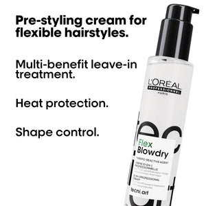 L'Oreal Professionnel - Tecni.Art Flex Blowdry Cream 150ml – styling results