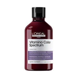 L'Oreal Professionnel - Vitamino Color Spectrum Purple Shampoo & Conditioner Duo Bundle – L'Oreal Professionnel Vitamino Color Spectrum Purple Shampoo 300ml