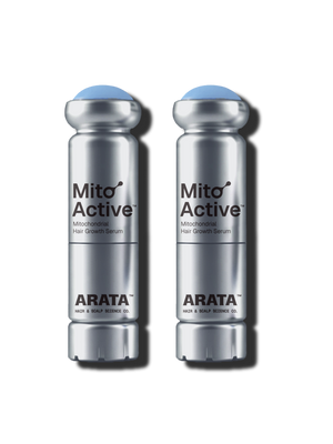 Arata - MitoActive Mitochondrial Hair Growth Serum 30ml Pack of 2