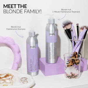 Muk Hair - Blonde 1 Minute Maintenance Treatment 300ml – texture