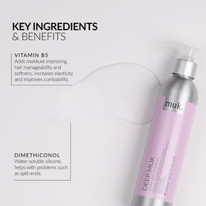 Muk Hair - Deep Ultra Soft Shampoo 300ml – product view 4