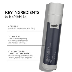 Muk Hair - Hair Lacquer 295g – hold and finish