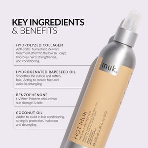 Muk Hair - Hot Thermal Protector 250ml – product view 4