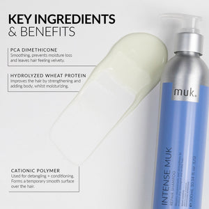 Muk Hair - Intense Repair Shampoo 300ml – benefits