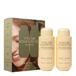 Nak Hair - Signature Volume Duo Pack - Volume Shampoo 350ml and Volume Conditioner 350ml Duo Gift Pack - Zilion