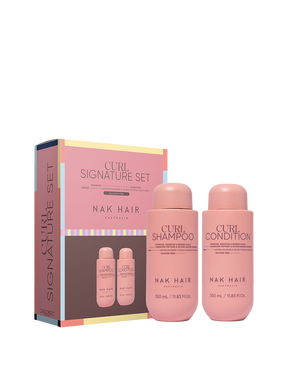 Nak Hair - Signature Curl 350ml Duo Gift Pack – gift pack contents