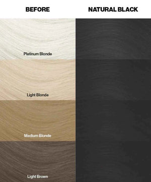 Crazy Color - Semi-Permanent Hair Color Natural Black 100ml