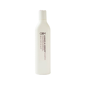 O&M - Hydrate & Conquer Shampoo 350ml – front of pack