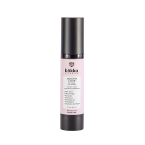 Bokka Botanika Abyssinian & Kendi No Frizz Oil Serum 50ml – front of bottle