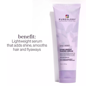 Pureology - Style + Protect Shine Bright Taming Serum 118ml – benefits
