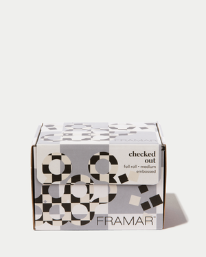 Framar Checked Out embossed roll box
