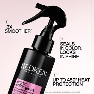 Redken - Acidic Color Gloss Shampoo, Conditioner & Leave-In Trio Bundle – Redken Acidic Color Gloss Heat Protection Leave-In 190ml (detail)
