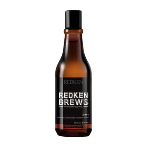 Redken - Brews 3 in 1 – Twin Pack (2 x 300ml) – Redken - Brews 3 in 1 300ml