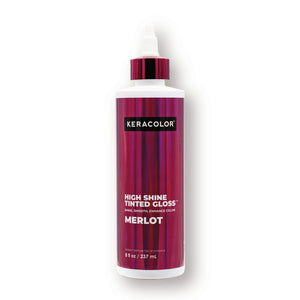 Keracolor - Merlot Color + Clenditioner & Tinted Gloss Duo Bundle – Keracolor High Shine Tinted Gloss Merlot 237ml