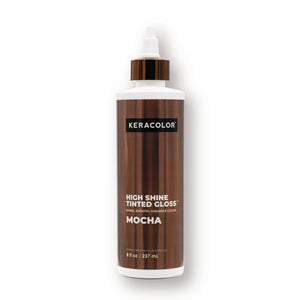 Keracolor - Mocha Color + Clenditioner & Tinted Gloss Duo Bundle – Keracolor High Shine Tinted Gloss Mocha 237ml