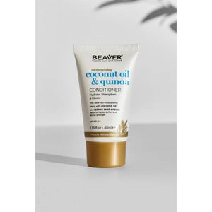 Beaver - Coconut & Quinoa Shampoo & Conditioner Travel Duo Bundle – Beaver Coconut & Quinoa Conditioner 40ml