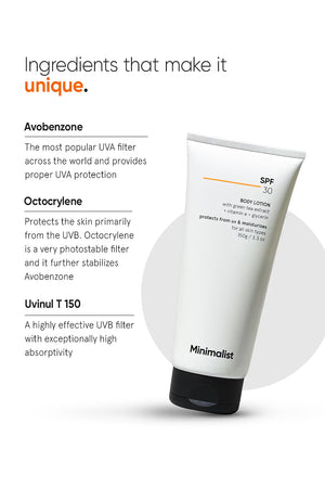 Minimilist - SPF 30 Body Lotion 150g - Zilion