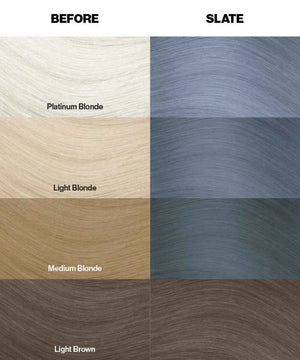 Crazy Color - Metallic Semi Permanent Hair Color Slate 100ml