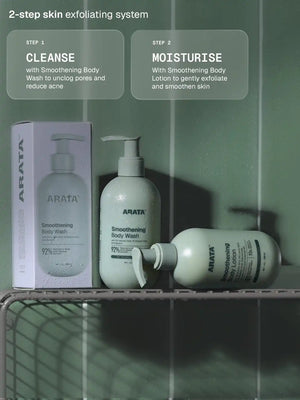 Arata - Smoothening Body Wash 250ml Pack of 2 – how it works