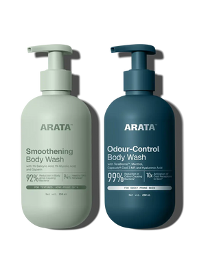 Arata - Smoothening & Odour Control Body Wash Duo 2 x 250ml