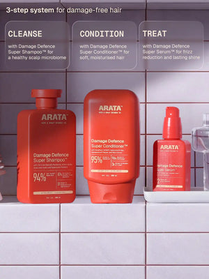 Arata - Damage Defence Super Shampoo 200ml – how it works