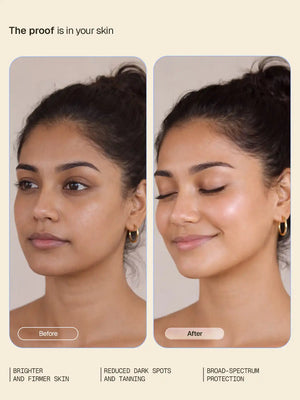 Arata - Brightening Vitamin C Face Serum & UV-Defence Sunscreen Gel Combo – key ingredients