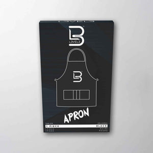 L3VEL3 - Barber Apron Black