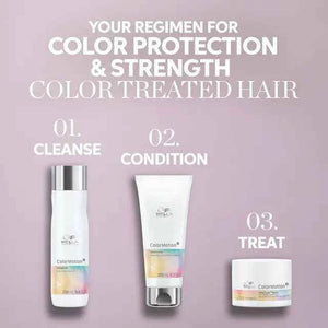 Wella Professionals - Premium Care ColorMotion+ Shampoo 250ml, Conditioner 200ml & Mask 150mlTrio Bundle