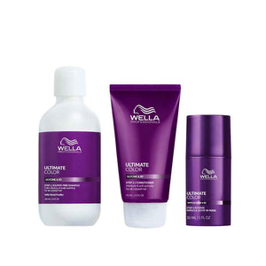 Wella Professionals - Ultimate Color Shampoo 100ml, Conditioner 75ml & Mask 30ml Trio Bundle