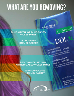 Malibu C - Direct Dye Lifter XL Sachet 20g 6pc