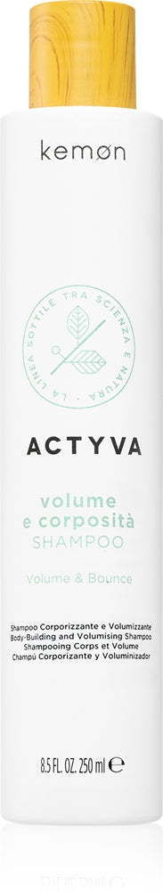 Actyva - Volume e Corposità Shampoo 1000ml – formula shown in retail size