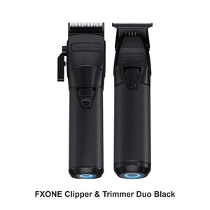 BaByliss Pro - FXONE Clipper & Trimmer Duo Black Bundle – bundle contents: FXONE Clipper Black, FXONE Trimmer Black