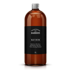 Traditional Barbers - Bay Rum – Twin Pack (2 x 1000ml) – Traditional Barbers - Bay Rum 1000ml