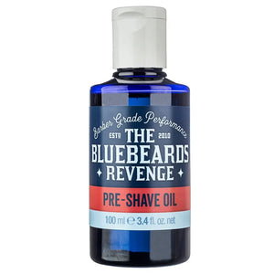 The Bluebeards Revenge - Shave Trio Bundle (Pre-Shave Oil, Shaving Cream & After-Shave Balm) – The Bluebeards Revenge Pre-Shave Oil 100ml