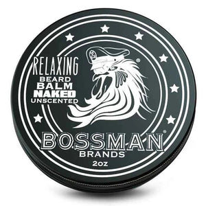 Bossman - Naked Beard Care Trio Bundle (Conditioner, Jelly & Balm) – Bossman Beard Balm Naked 2oz