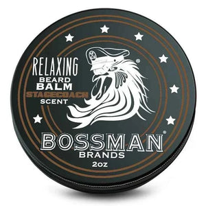 Bossman - Beard Balm Stagecoach – Twin Pack (2 x 2oz) – Bossman - Beard Balm Stagecoach 2oz