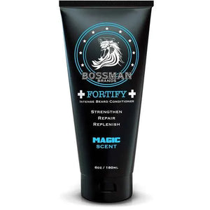 Bossman - Magic Blue Beard Care Trio Bundle (Conditioner, Jelly & Balm) – Bossman Fortify Intense Beard Conditioner Magic Blue 180ml