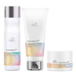Wella Professionals - Premium Care ColorMotion+ Shampoo 250ml, Conditioner 200ml & Mask 150mlTrio Bundle