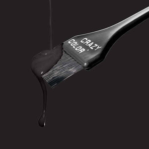 Crazy Color - Semi-Permanent Hair Color Black 100ml