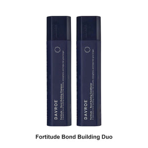 Davroe - Fortitude Bond Building Shampoo & Conditioner Duo Bundle – bundle contents: Fortitude Bond Building Shampoo 325ml, Fortitude Bond Building Conditioner 325ml