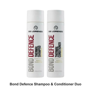 De Lorenzo - Bond Defence Shampoo & Conditioner Duo Bundle – bundle contents: Bond Defence Thermal Shampoo 240ml, Bond Defence Thermal Conditioner 240ml