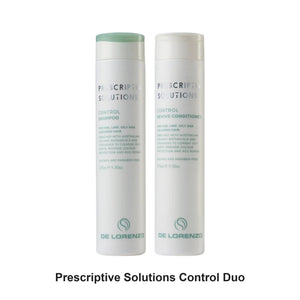 De Lorenzo - Prescriptive Solutions Control Shampoo & Revive Conditioner Duo Bundle – bundle contents: Prescriptive Solutions Control Shampoo 275ml, Prescriptive Solutions Control Revive Conditioner 275ml