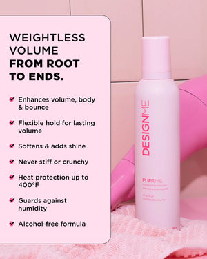 DesignMe Puff Me Volumizing Mousse 240g - image 2